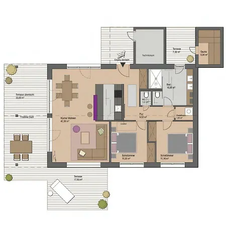 Gud Jard Nr. 33 - Wohngesundes Design-ferienhaus Ferienhaus