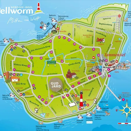 Gud Jard Nr 33 - Design-ferienhaus Mit Exklusiver Ausstattung Ferienhaus Pellworm